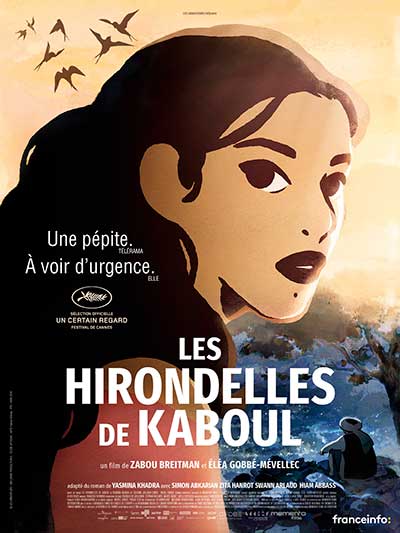 Affiche Les hirondelles de Kaboul
